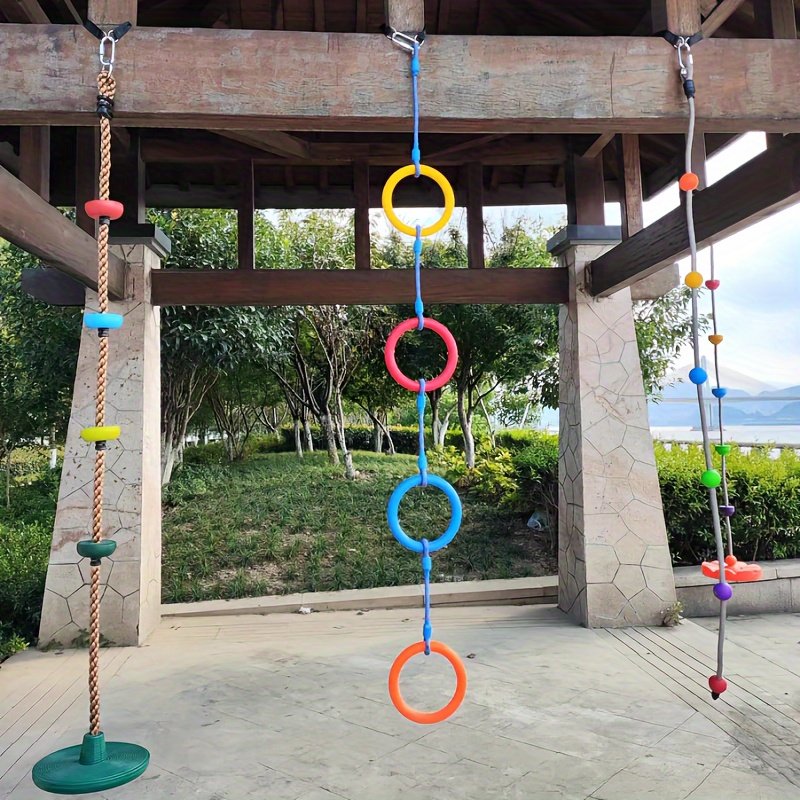 product-fancy-1b7bce6f-c980-484d-a895-c0ed397afffe Swing Climbing Set with Mixed Color Rings - Image 5