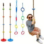 Swing Climbing Set with Mixed Color Rings - Image 6