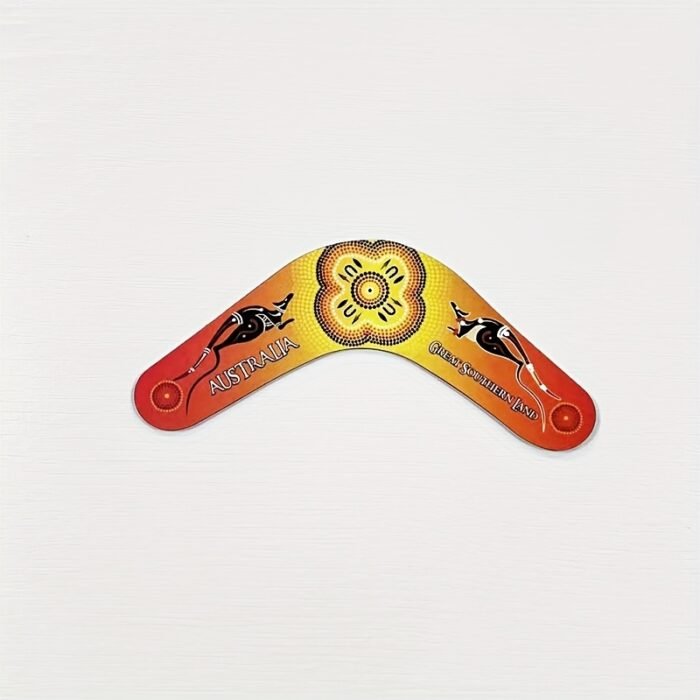 Australian Wildlife Resin Magnet Boomerang - Image 8
