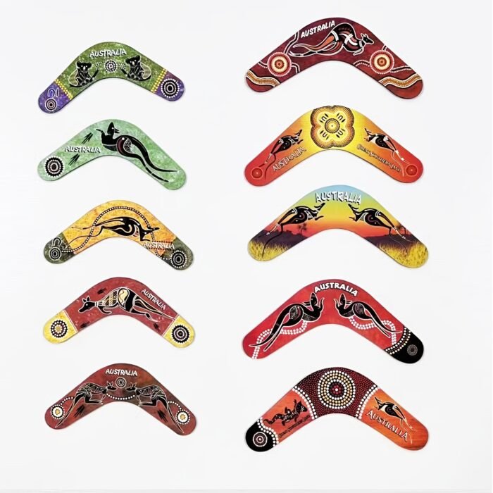 Australian Wildlife Resin Magnet Boomerang - Image 9