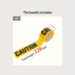High-Visibility Yellow Caution Tape - Image 7