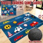 Colorful Cartoon Car Play Mat (160CM*80CM) - Image 11