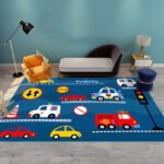 Colorful Cartoon Car Play Mat (160CM*80CM) - Image 8