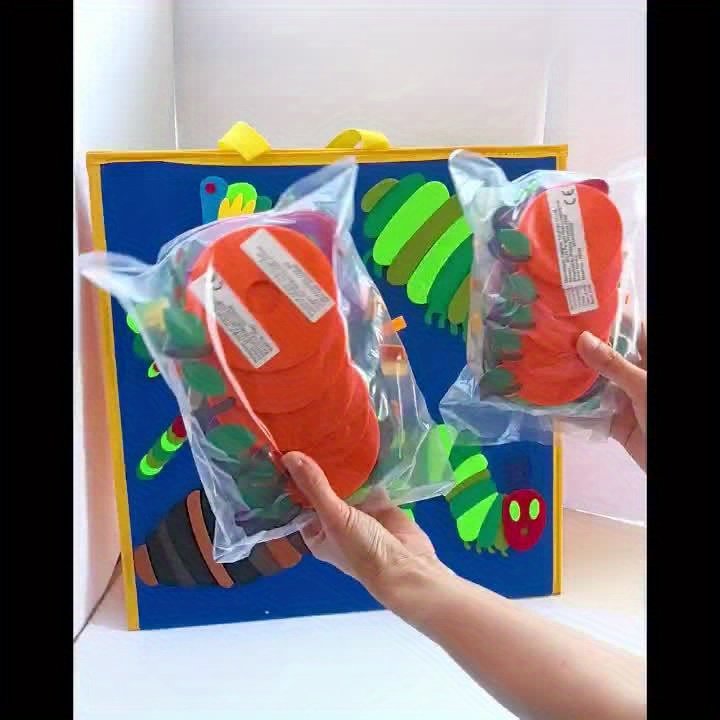 product-870a09fbfeb5366983e65a2acb1ac027b3dc35b8.goods_.000001 "The Very Hungry Caterpillar" Picture Book with Felt Storytelling Set - Image 14