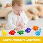 Dinosaur-Themed Letter & Number Matching Toy - Image 3