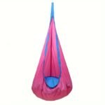 Durable Colourful Nylon Portable Inflatable Hanging Chair with Parachute Canopy - Image 8