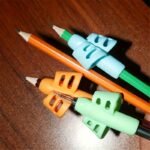 Ergonomic Pencil Grip Multi-Colour Soft Rubber Writing Posture Correctors - Image 6