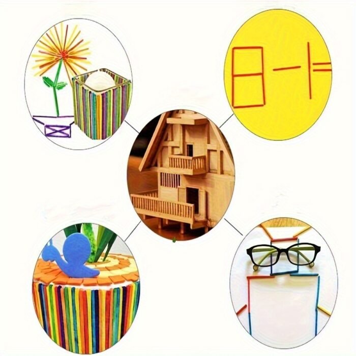 1000 small wooden sticks - Image 2