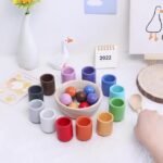 Wooden Sorting Rainbow Ball set (3Yr+) - Image 11
