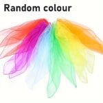 12-Pack Colourful Chiffon Scarves - Image 6