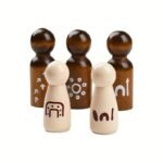 The Aboriginal Natural Wooden Peg Dolls - Image 7