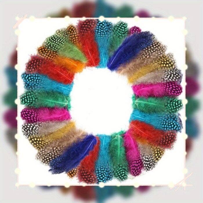 120pcs mixed set of 13 colors Feather Pack - Image 2
