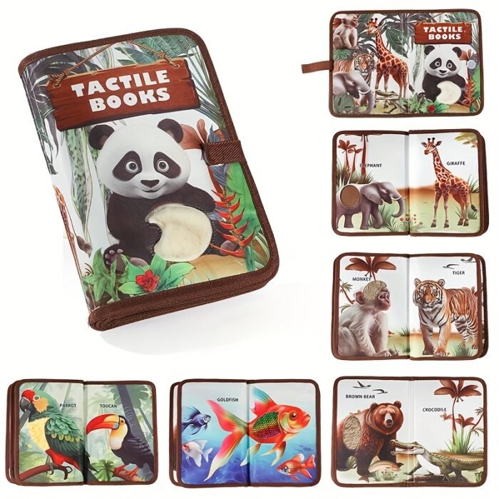 Animal Tactile Touch Book – Sensory Exploration - Image 7
