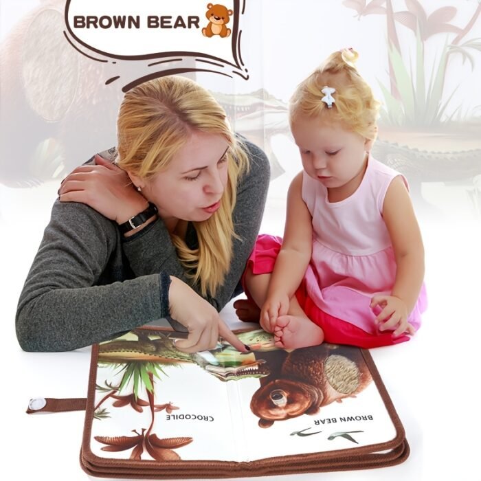 Animal Tactile Touch Book – Sensory Exploration - Image 9