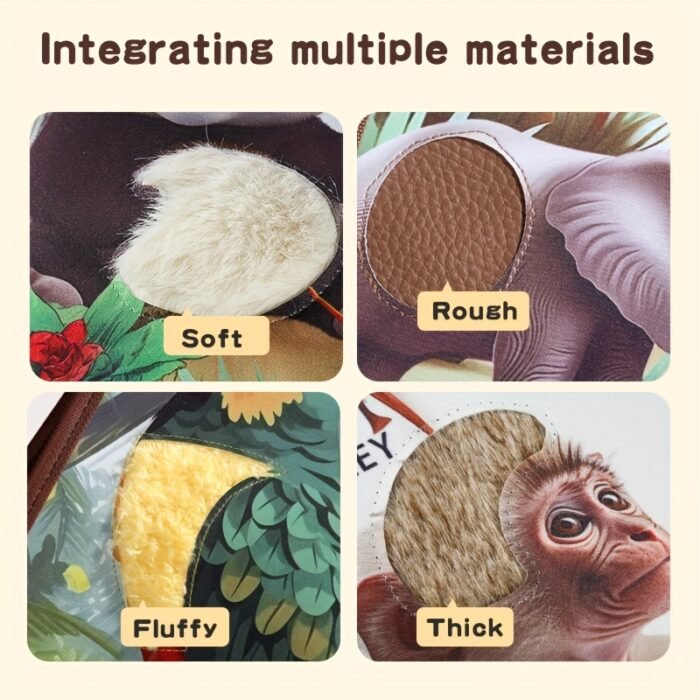Animal Tactile Touch Book – Sensory Exploration - Image 11