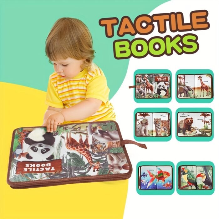 Animal Tactile Touch Book – Sensory Exploration - Image 5