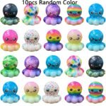 Colourful Octopus Squishy Sensory Toys - Image 4