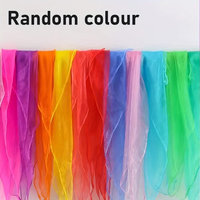 12-Pack Colourful Chiffon Scarves - Image 3