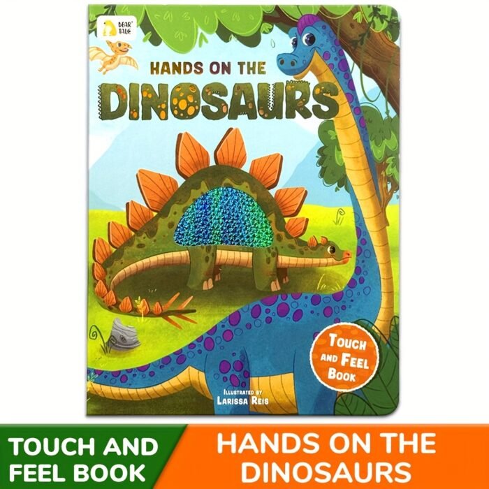 Dinosaur Tactile Touch Book – Sensory Exploration - Image 2