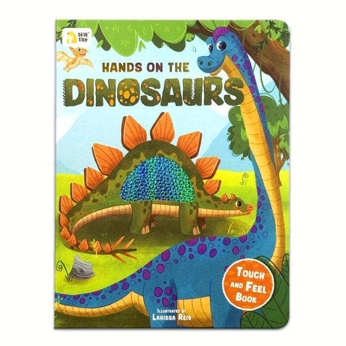 Dinosaur Tactile Touch Book – Sensory Exploration - Image 1
