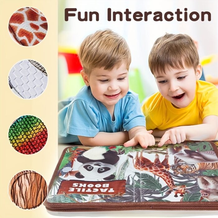 Animal Tactile Touch Book – Sensory Exploration - Image 8