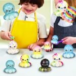 Colourful Octopus Squishy Sensory Toys - Image 7