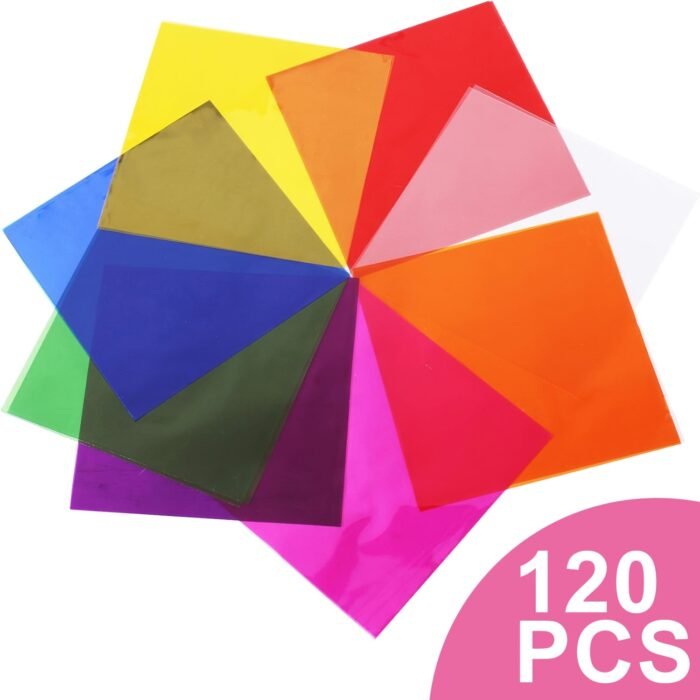 Assorted Colors Cellophane Sheets - Image 1
