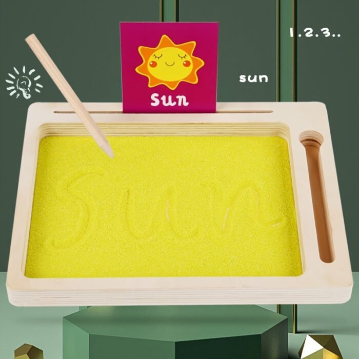 Wooden Sand Writing Board - Image 3