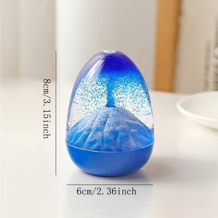 Egg-Shaped Colourful Volcano Eruption Timer - Image 3