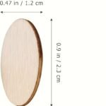 200pcs Natural Wooden Oval Chips (3Yr+) - Image 3