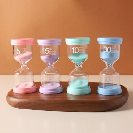 Colorful Sand Timer set of 4