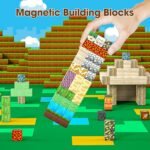 Magnetic Minecraft Blocks (104pcs) - Image 4