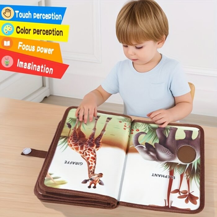 Animal Tactile Touch Book – Sensory Exploration - Image 2