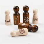 The Aboriginal Natural Wooden Peg Dolls - Image 3