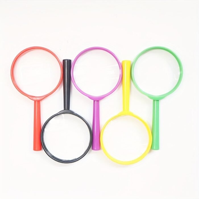 Colourful Plastic Magnifying Glasses (10 pcs) - Image 8