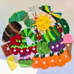 "The Very Hungry Caterpillar" Picture Book with Felt Storytelling Set