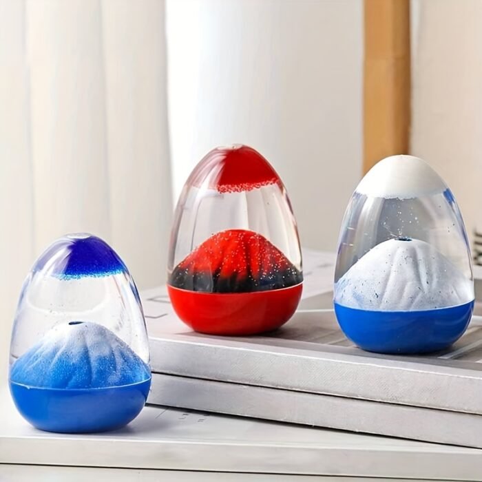 Egg-Shaped Colourful Volcano Eruption Timer - Image 4