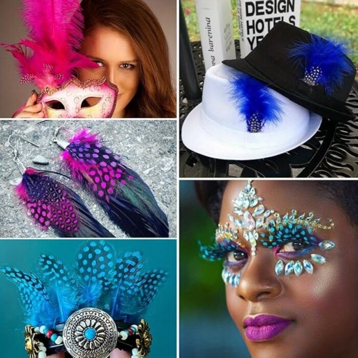 120pcs mixed set of 13 colors Feather Pack - Image 7