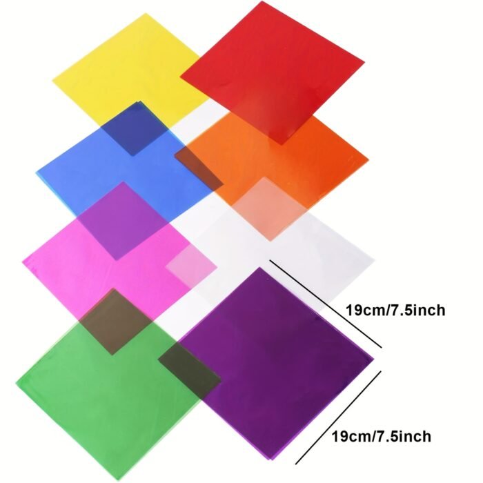 Assorted Colors Cellophane Sheets - Image 5