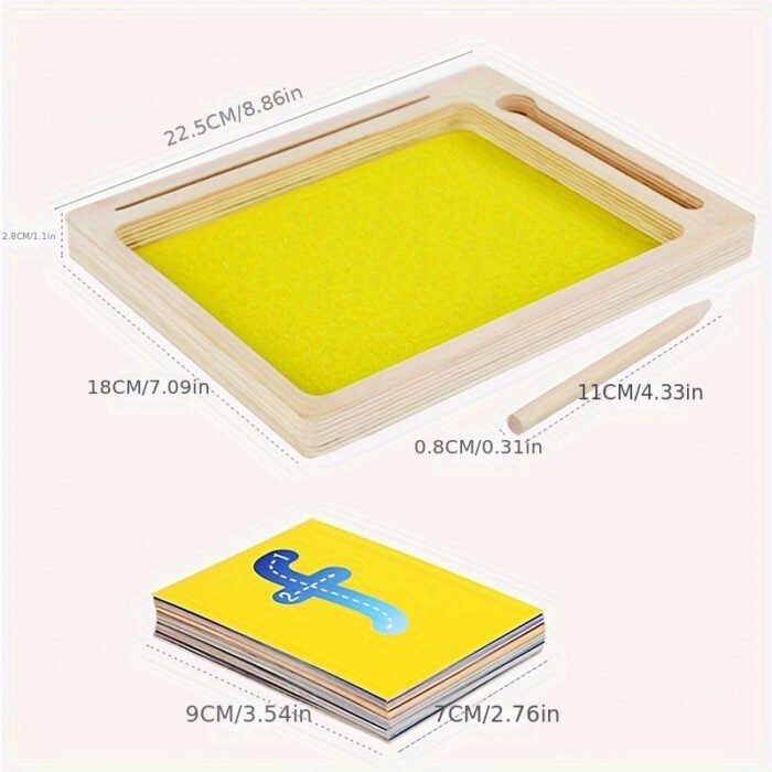 Wooden Sand Writing Board - Image 2