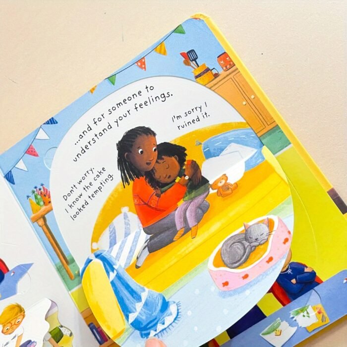 Lachilly'S Very First Questions and Answers Lift-the-Flap Book - Why Should I Say Sorry? - Social Emotional Learning for Youngsters 3+, Durable Cardboard, Engaging Conversation Starter for Conflict Resolution - Image 4