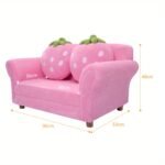 Double Strawberry Sofa Chair for Children - Image 8