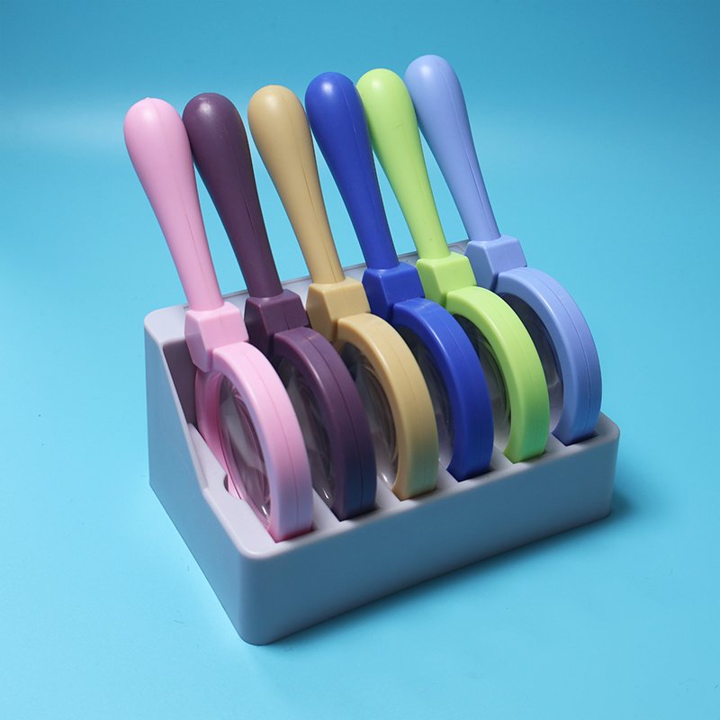 product-open-2024-08-07-1723017999649-64a3fb5187fb443289d3c278d021057e-goods Colorful Magnifying Glasses (Set of 6) - Image 1