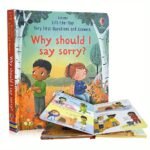 Lachilly'S Very First Questions and Answers Lift-the-Flap Book - Why Should I Say Sorry? - Social Emotional Learning for Youngsters 3+, Durable Cardboard, Engaging Conversation Starter for Conflict Resolution