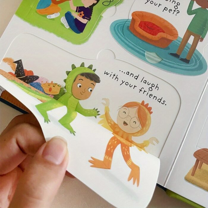 LACHILLY Interactive "Why Do I Feel Sad?" Lift-The-Flap Feelings Book - Image 5