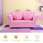 Double Strawberry Sofa Chair for Children - Image 2