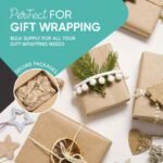 Brown Kraft Wrapping Paper Roll (Wide 38.1 cm x Very Long 9.98 meter) - Image 3