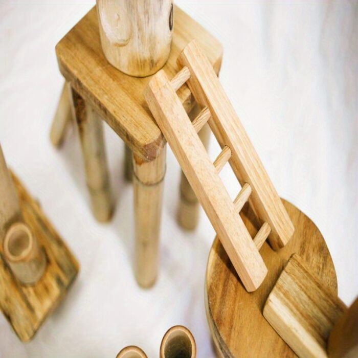 Bamboo Construction Set – Sustainable (50pcs) - Image 4