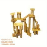 Bamboo Construction Set – Sustainable (50pcs) - Image 5