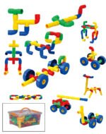 Colourful Pipe Building Block Set (168pcs) (3Yr+) - Image 6